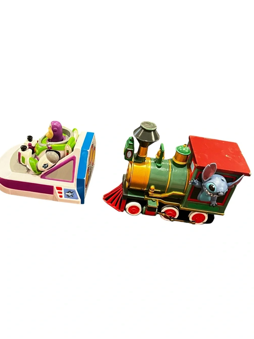 Disney Parks Stitch Pull Back & Go Train Toy Story Buzz Lightyear lot